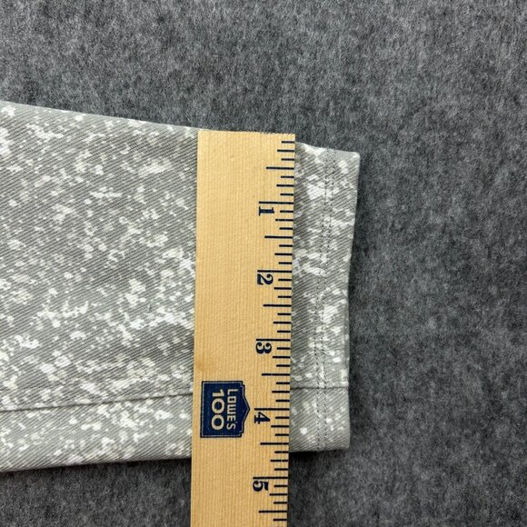 Spanx Jean-Ish Pull On Ankle Leggings Women's Size Medium White Gray Print NWT - Picture 14 of 14